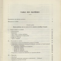 Rapport CNRS 1968