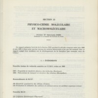 Rapport CNRS 1969