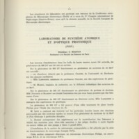 Rapport CNRS 1959-1960