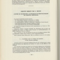 Rapport CNRS 1964-1965