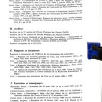 Cahiers pour l'histoire du CNRS 3