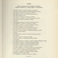 Rapport CNRS 1963-1964