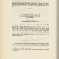 Rapport CNRS 1963-1964