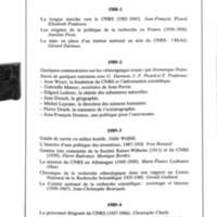 Cahiers pour l'histoire du CNRS 9