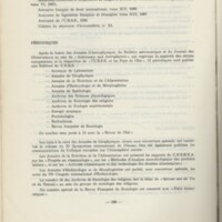 Rapport CNRS 1969