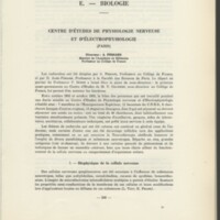 Rapport CNRS 1961-1962