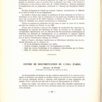 Rapport CNRS 1956-1957