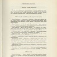 Rapport CNRS 1963-1964