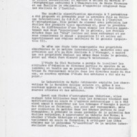 Rapport CNRS 1952-1953