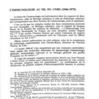 Cahiers pour l'histoire du CNRS 7