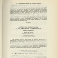 Rapport CNRS 1960-1961