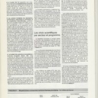 Rapport CNRS 1984