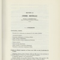 Rapport CNRS 1967