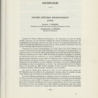 Rapport CNRS 1964-1965