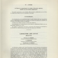Rapport CNRS 1964-1965