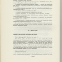 Rapport CNRS 1967