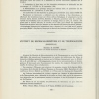 Rapport CNRS 1964-1965