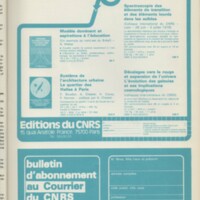 Le courrier du CNRS 25