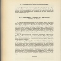 Rapport CNRS 1963-1964