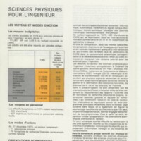 Rapport CNRS 1975