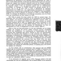 Cahiers pour l'histoire du CNRS 6