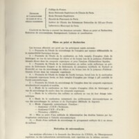 Rapport CNRS 1963-1964