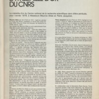 Le courrier du CNRS 30