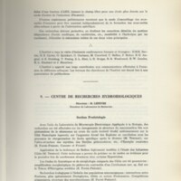 Rapport CNRS 1961-1962