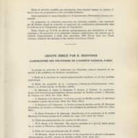 Rapport CNRS 1962-1963