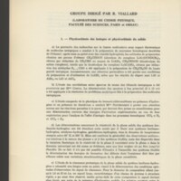 Rapport CNRS 1963-1964