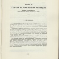 Rapport CNRS 1967