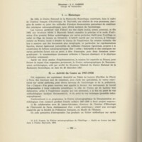 Rapport CNRS 1957-1958
