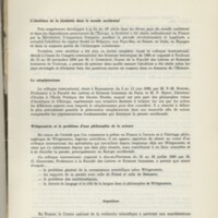 Rapport CNRS 1969
