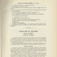Rapport CNRS 1957-1958