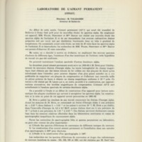 Rapport CNRS 1960-1961