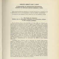 Rapport CNRS 1963-1964