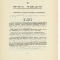 Rapport CNRS 1960-1961
