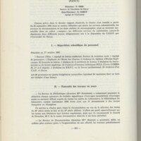 Rapport CNRS 1964-1965