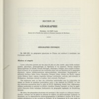 Rapport CNRS 1967