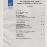 Bulletin de l'Association des anciens et des amis du CNRS n°14
