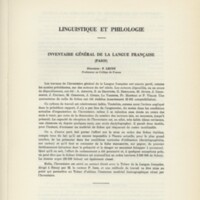 Rapport CNRS 1961-1962