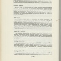 Rapport CNRS 1967