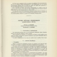 Rapport CNRS 1959-1960