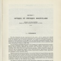 Rapport CNRS 1969