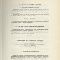 Rapport CNRS 1961-1962