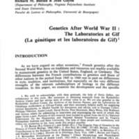 Cahiers pour l'histoire du CNRS 7