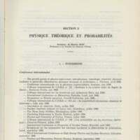 Rapport CNRS 1969