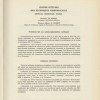 Rapport CNRS 1963-1964