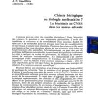 Cahiers pour l'histoire du CNRS 7