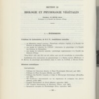 Rapport CNRS 1967
